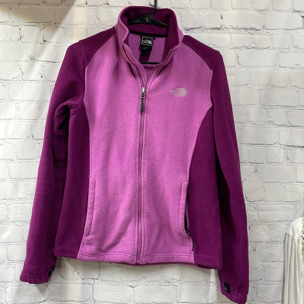 The North Face FlashDry Orchid fleece zip front small jacket